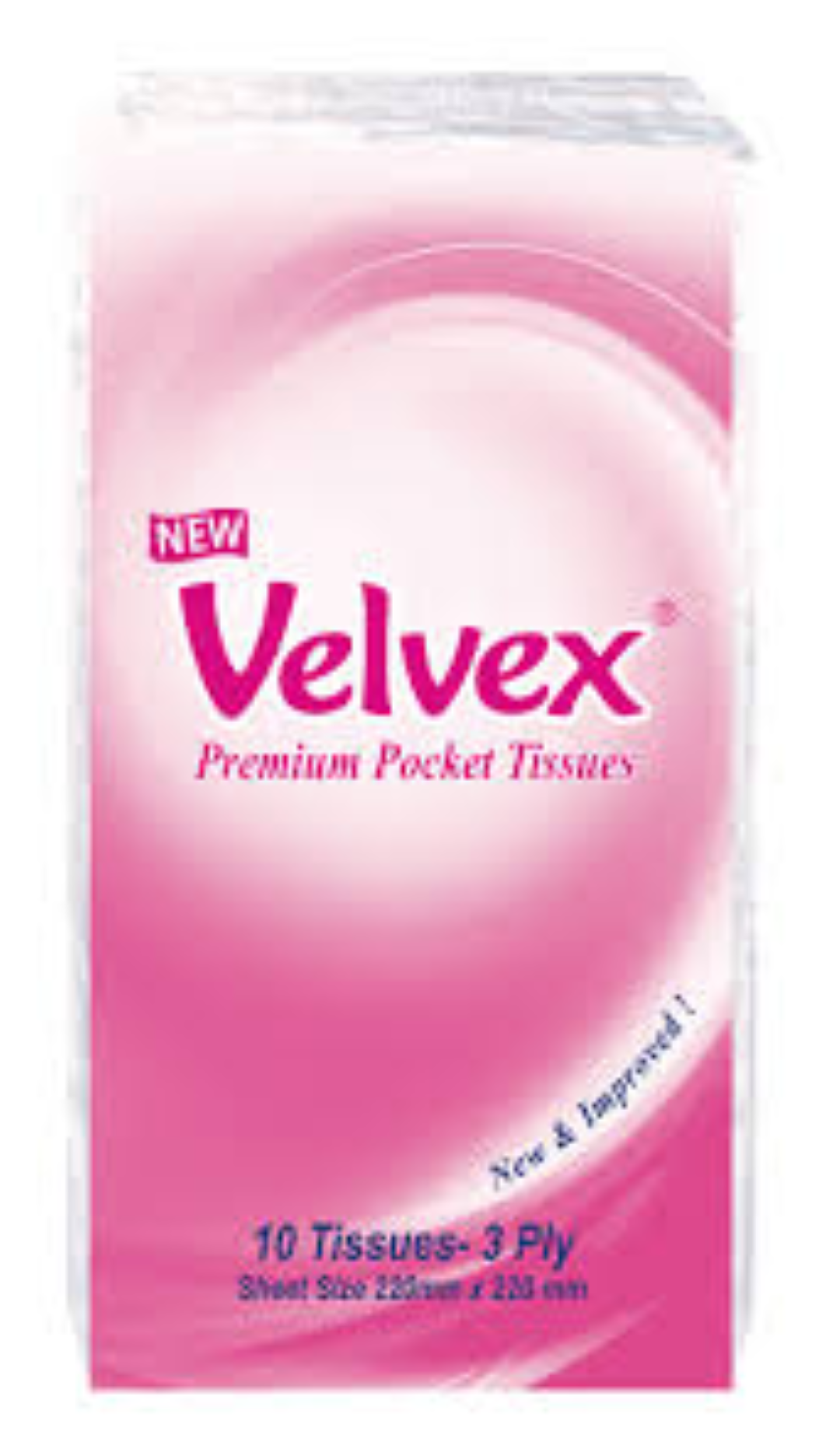 VELVEX PINK POCKET TISSUE